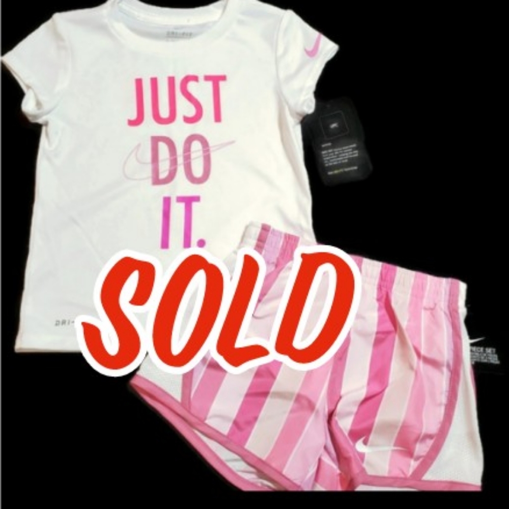 SOLD DON'T BUY Nike Dri-fit 3T Girl summer outfit